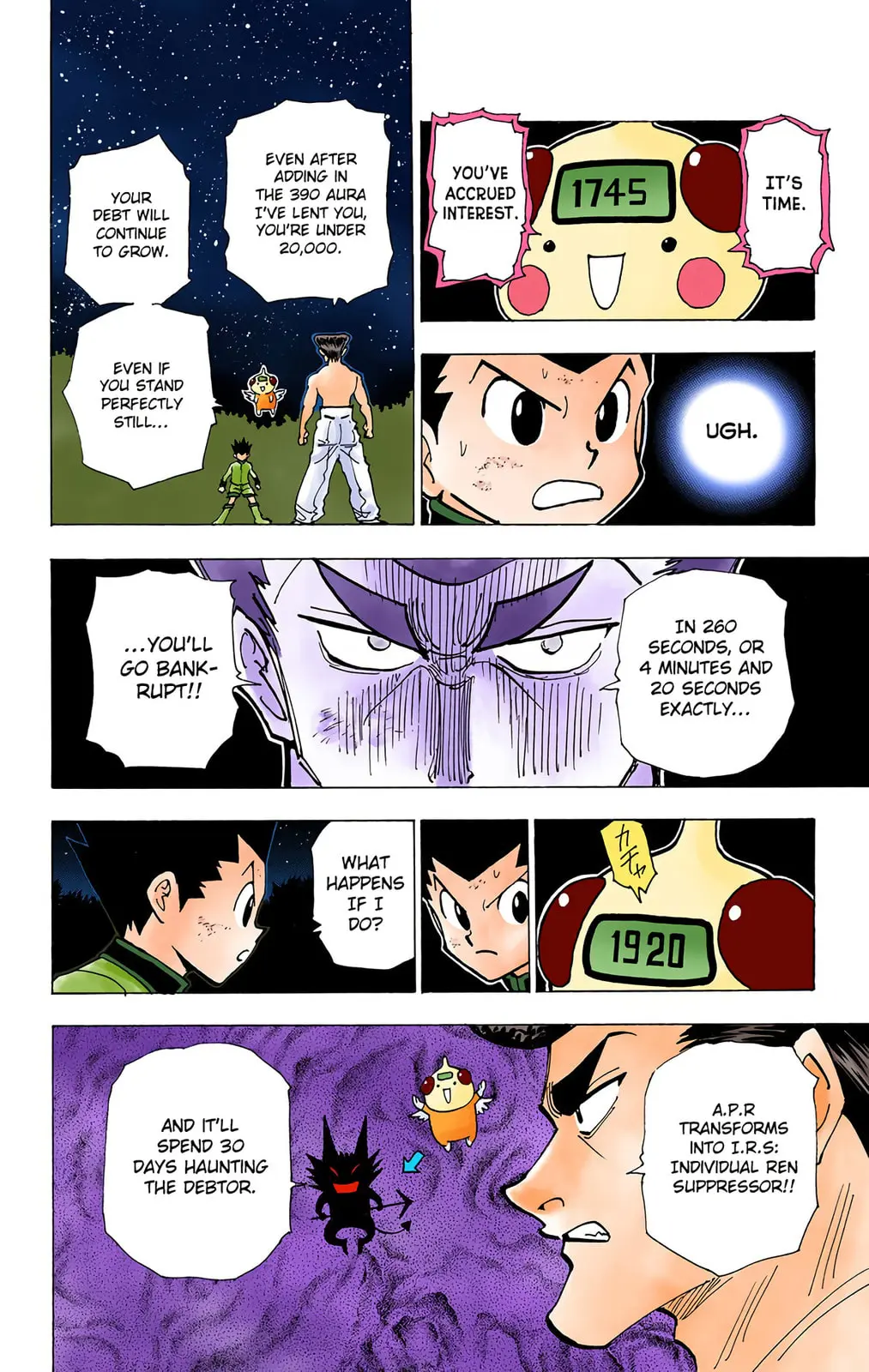 Hunter x Hunter Colored Manga, chapter 211, page 8