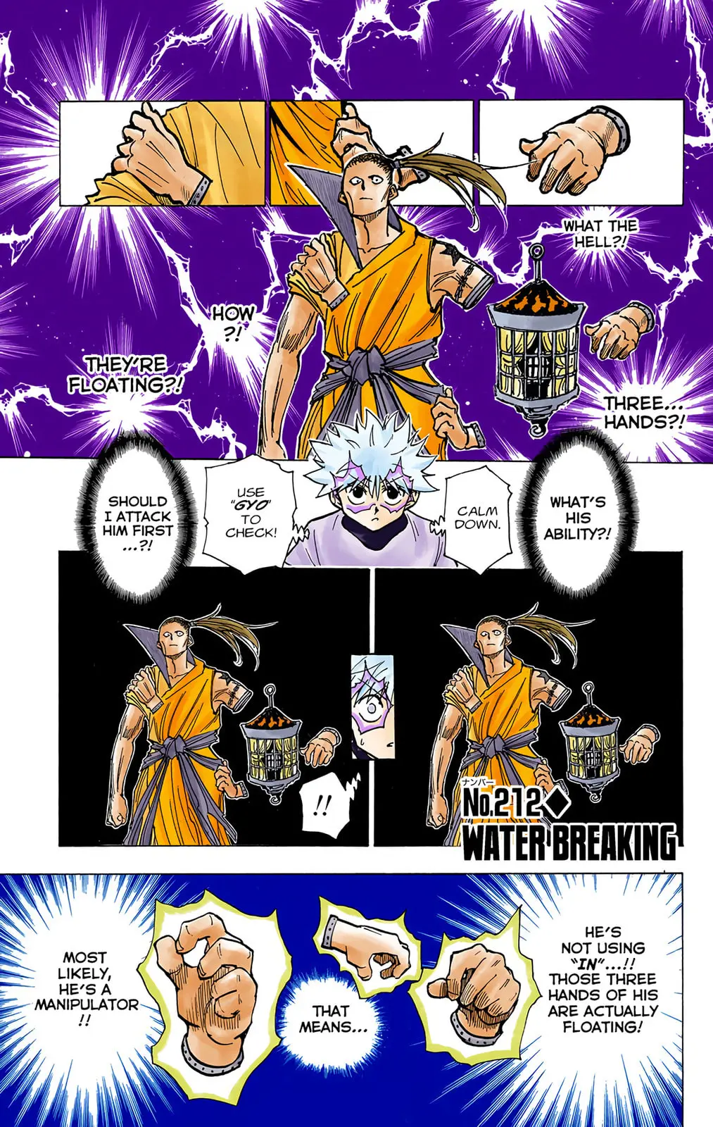 Hunter x Hunter Colored Manga, chapter 212, page 3