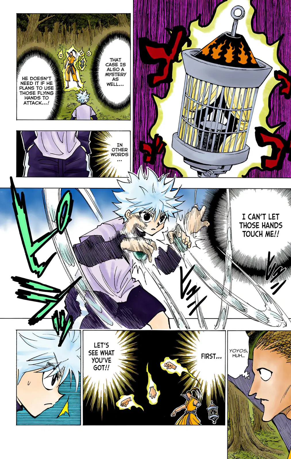 Hunter x Hunter Colored Manga, chapter 212, page 4