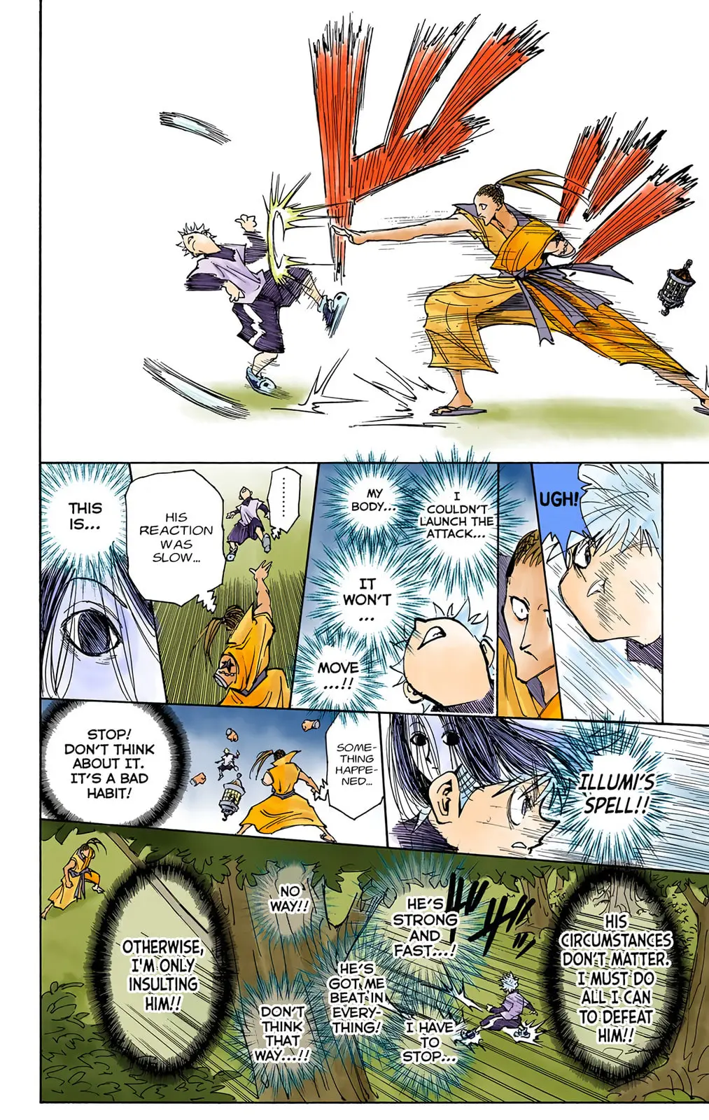 Hunter x Hunter Colored Manga, chapter 212, page 8