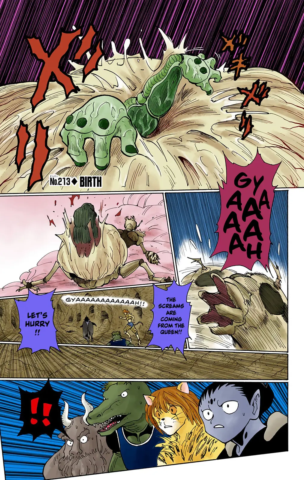 Hunter x Hunter Colored Manga, chapter 213, page 1