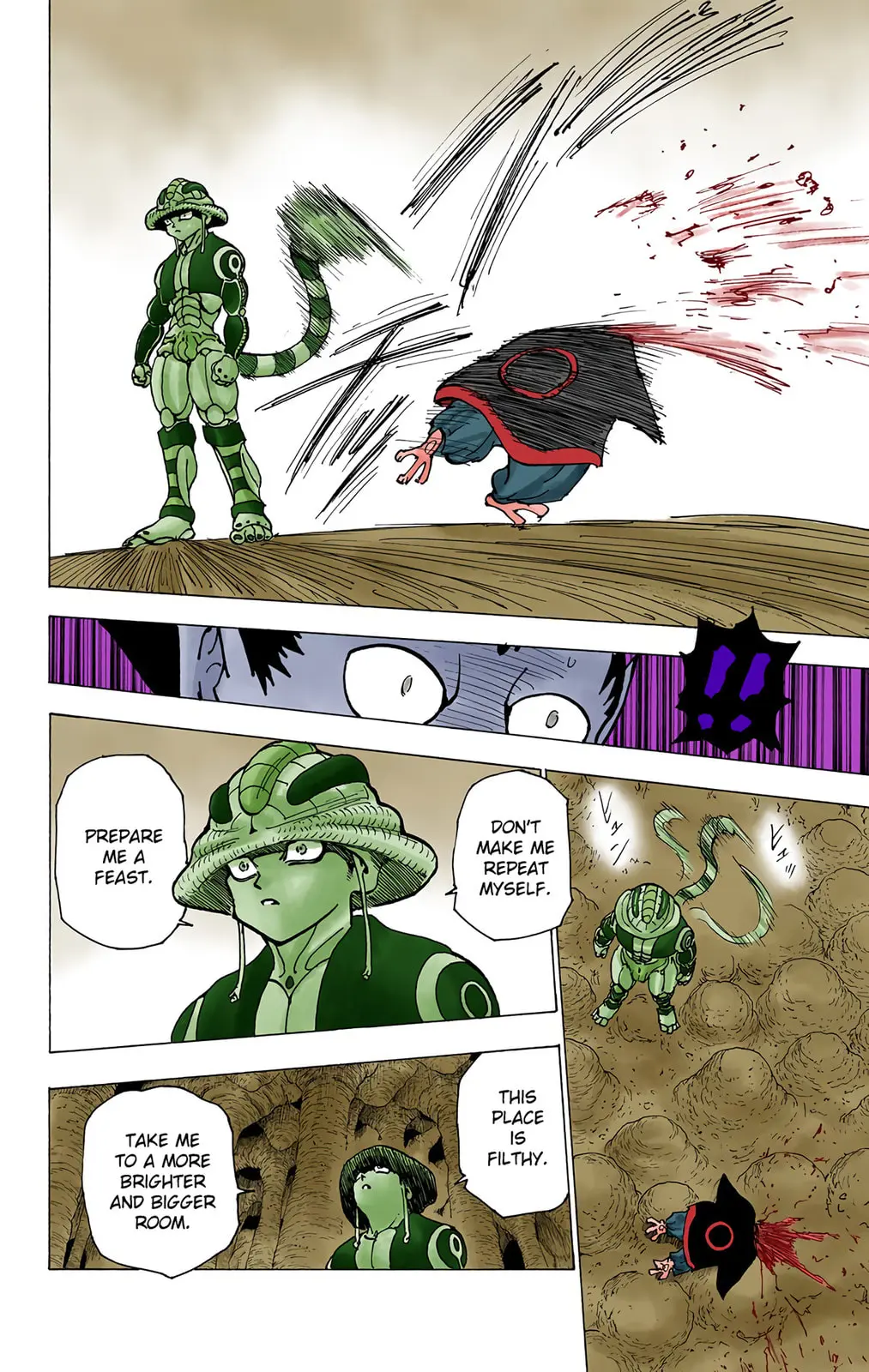 Hunter x Hunter Colored Manga, chapter 213, page 4