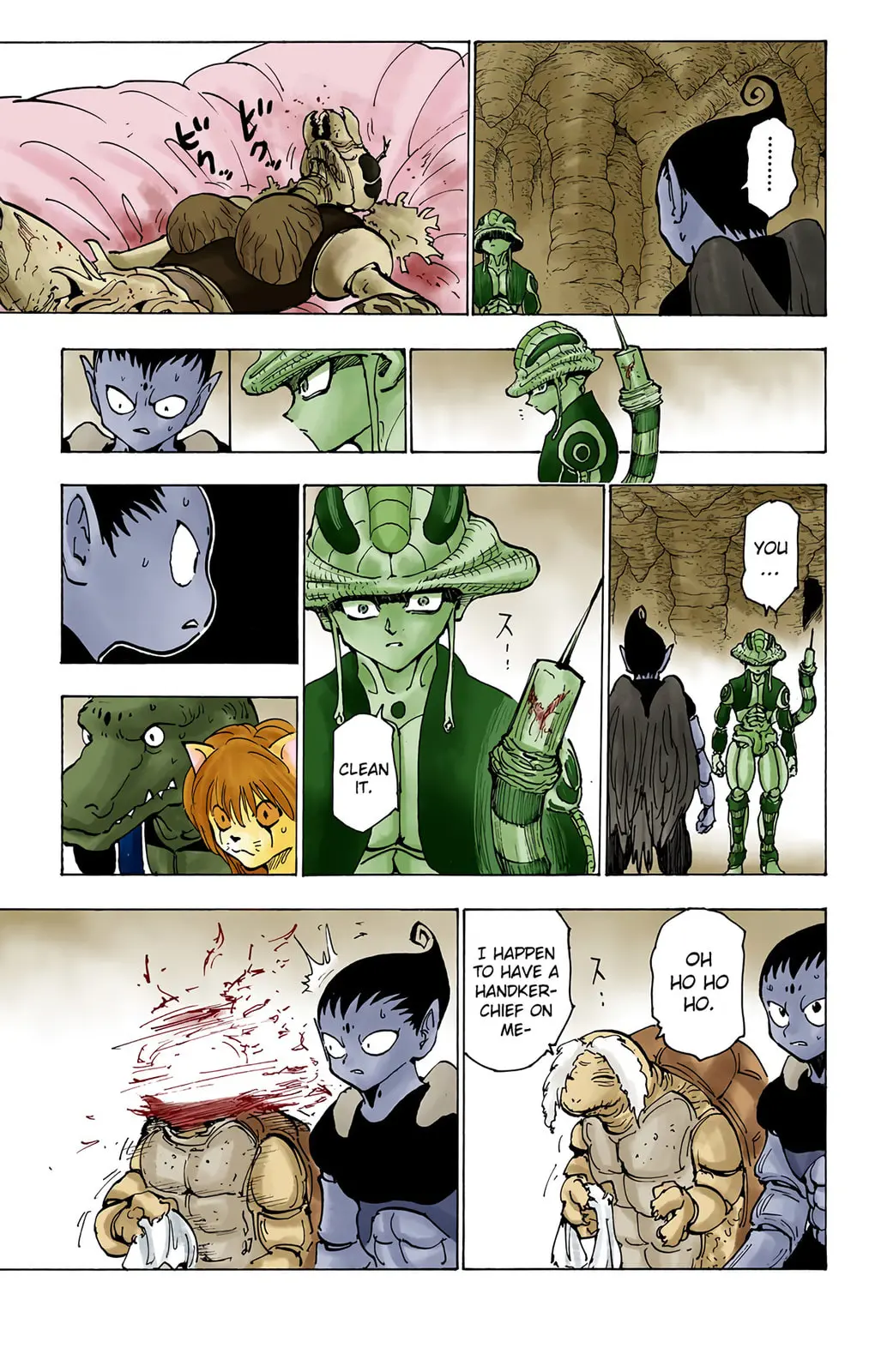 Hunter x Hunter Colored Manga, chapter 213, page 5