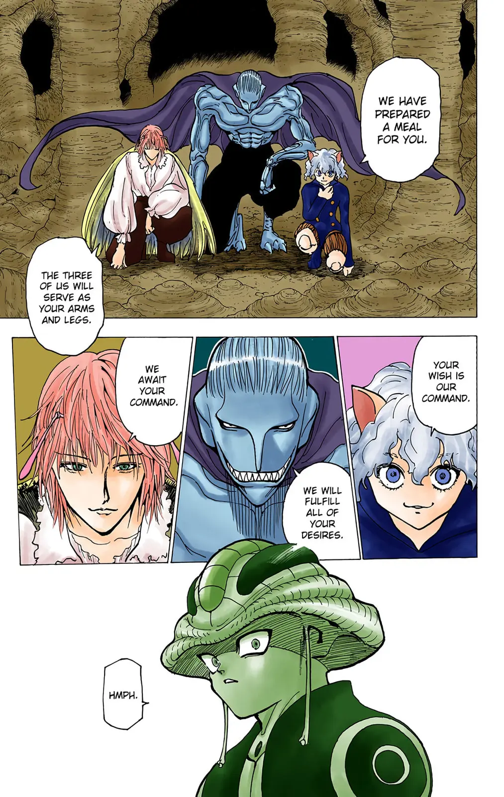 Hunter x Hunter Colored Manga, chapter 213, page 7