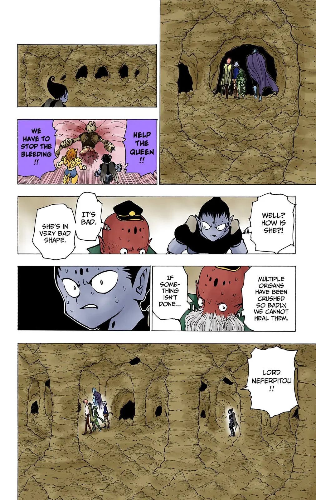 Hunter x Hunter Colored Manga, chapter 213, page 8