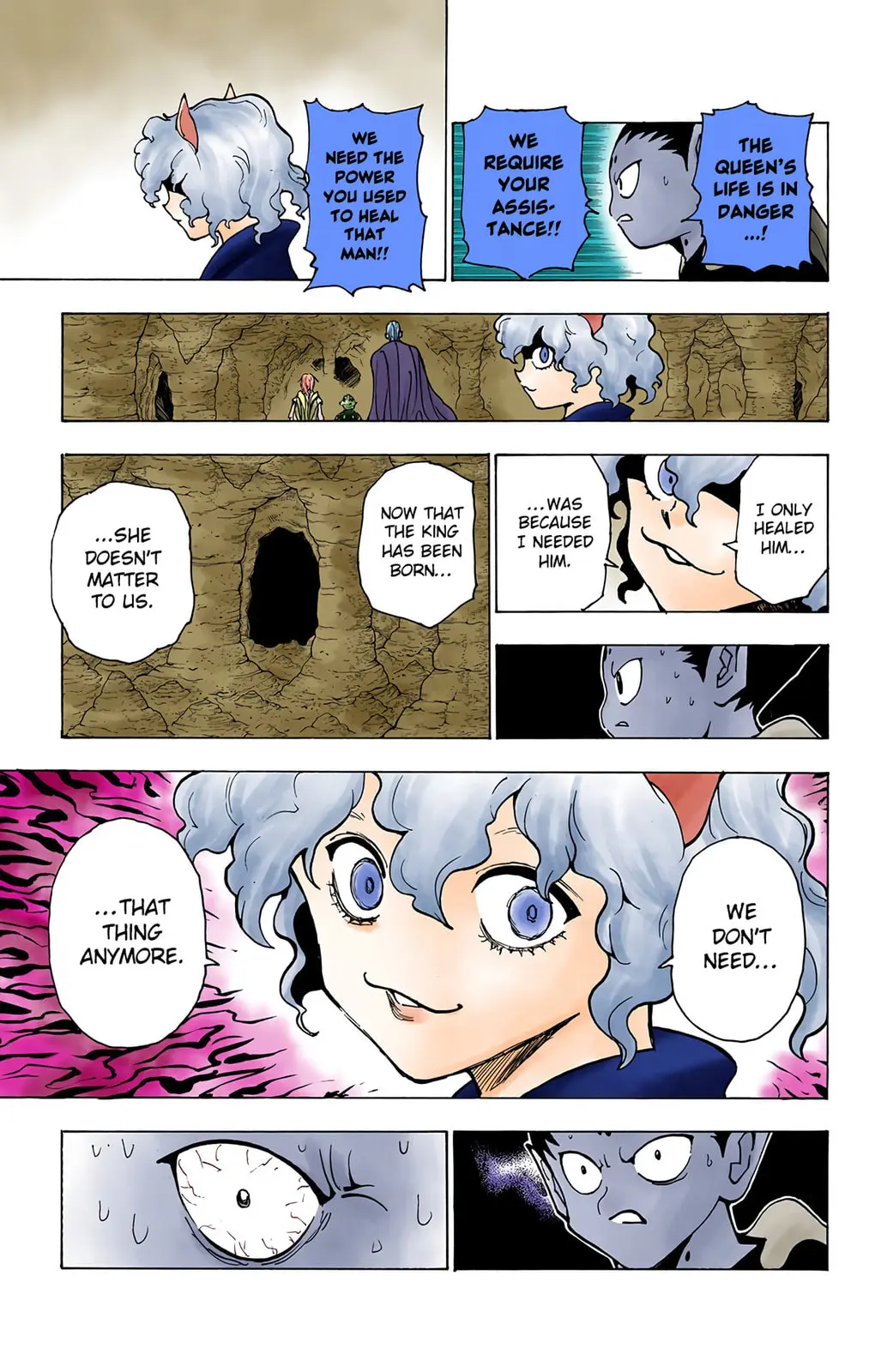 Hunter x Hunter Colored Manga, chapter 213, page 9