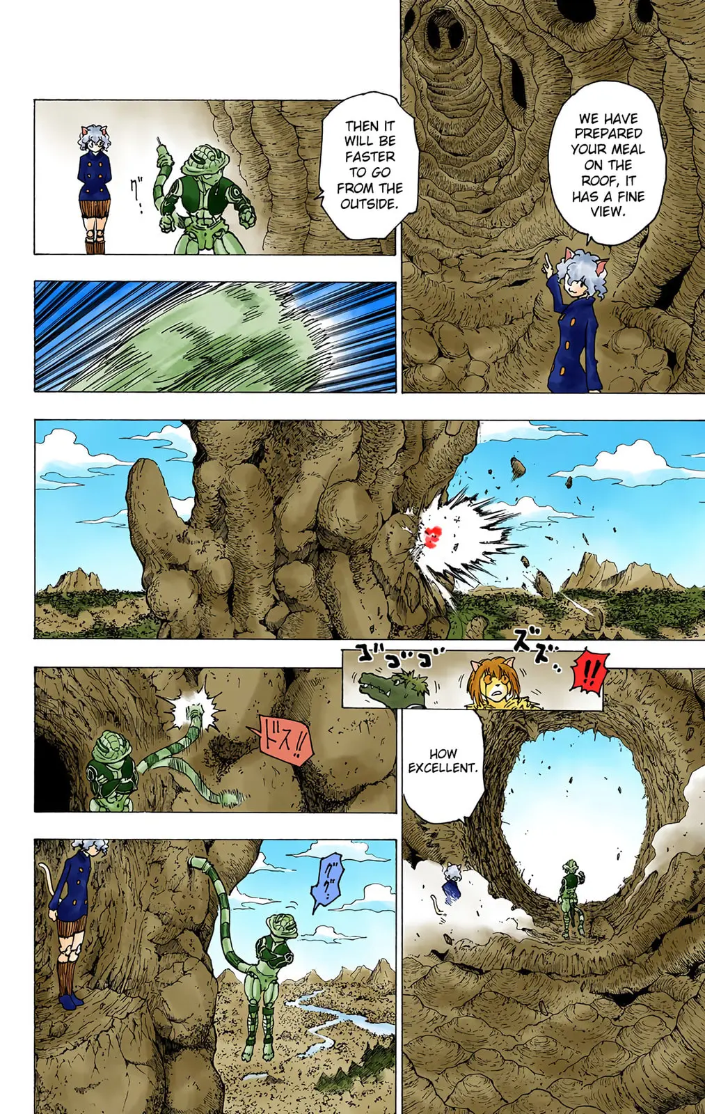 Hunter x Hunter Colored Manga, chapter 213, page 10