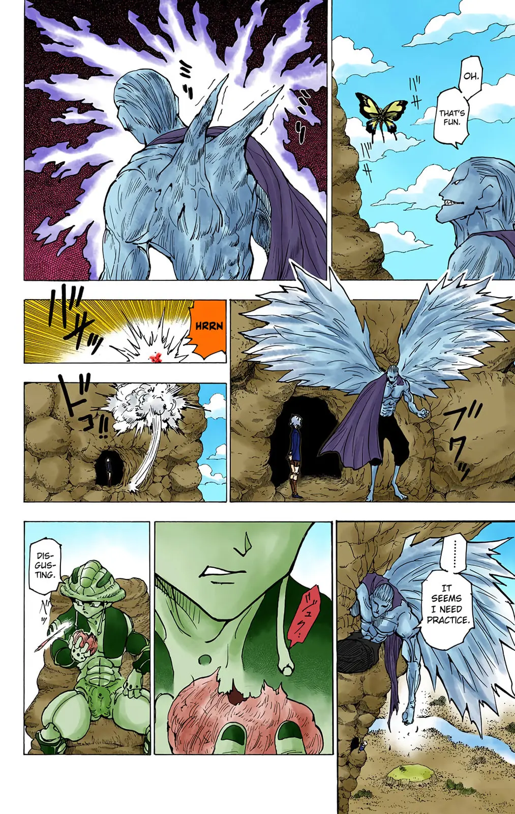 Hunter x Hunter Colored Manga, chapter 213, page 12