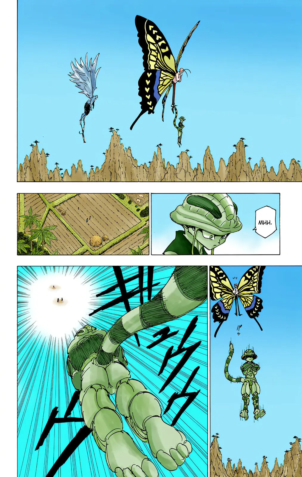 Hunter x Hunter Colored Manga, chapter 214, page 2