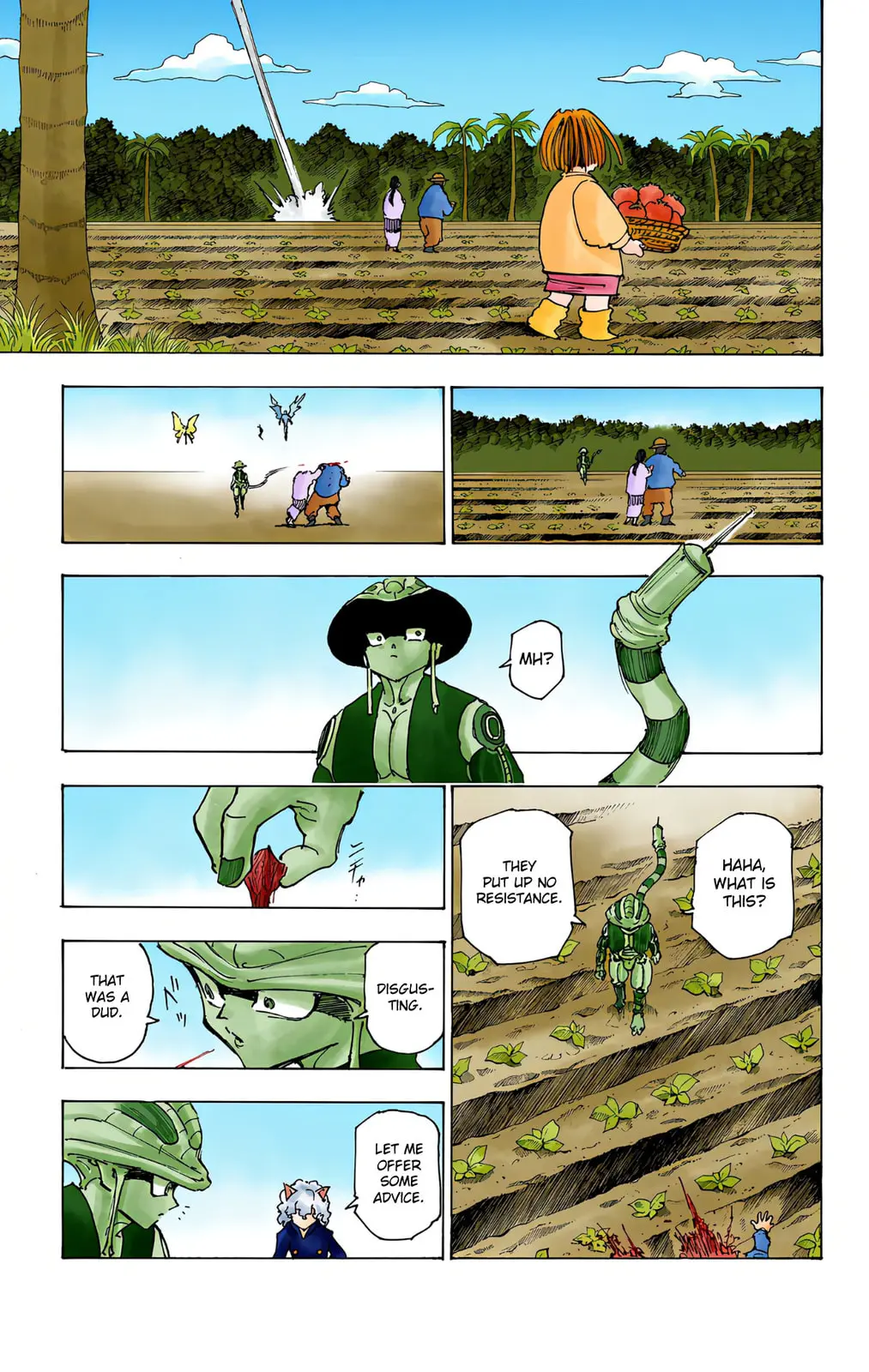 Hunter x Hunter Colored Manga, chapter 214, page 3