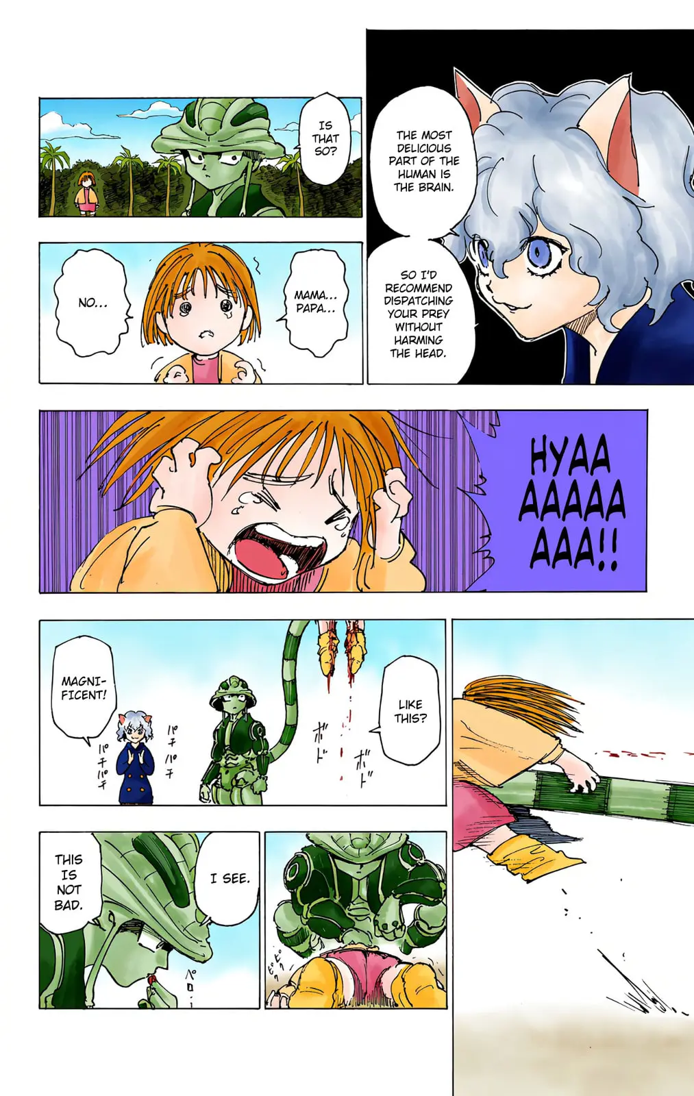 Hunter x Hunter Colored Manga, chapter 214, page 4