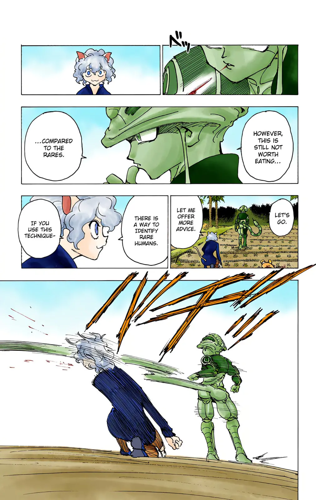 Hunter x Hunter Colored Manga, chapter 214, page 5