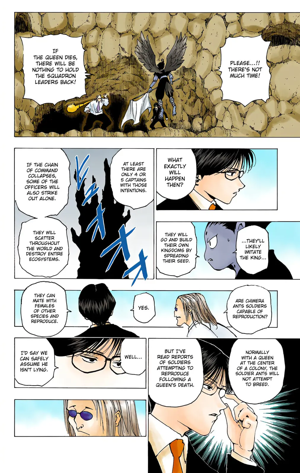 Hunter x Hunter Colored Manga, chapter 214, page 10