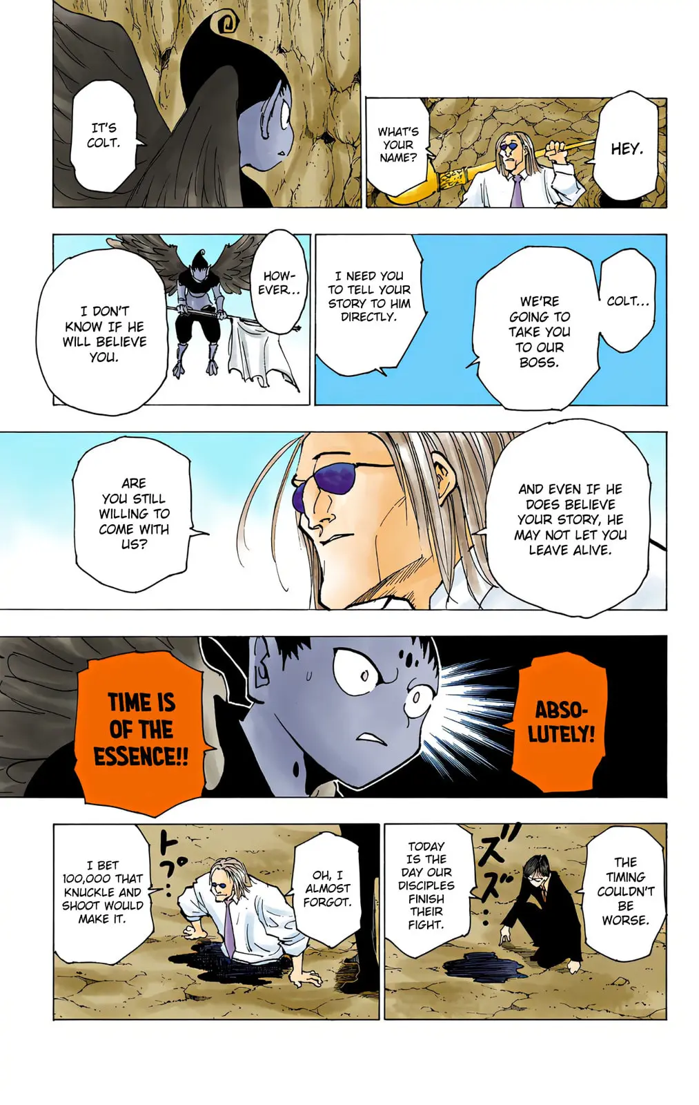 Hunter x Hunter Colored Manga, chapter 214, page 11