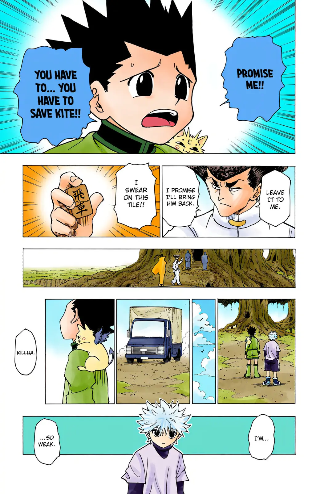 Hunter x Hunter Colored Manga, chapter 214, page 13
