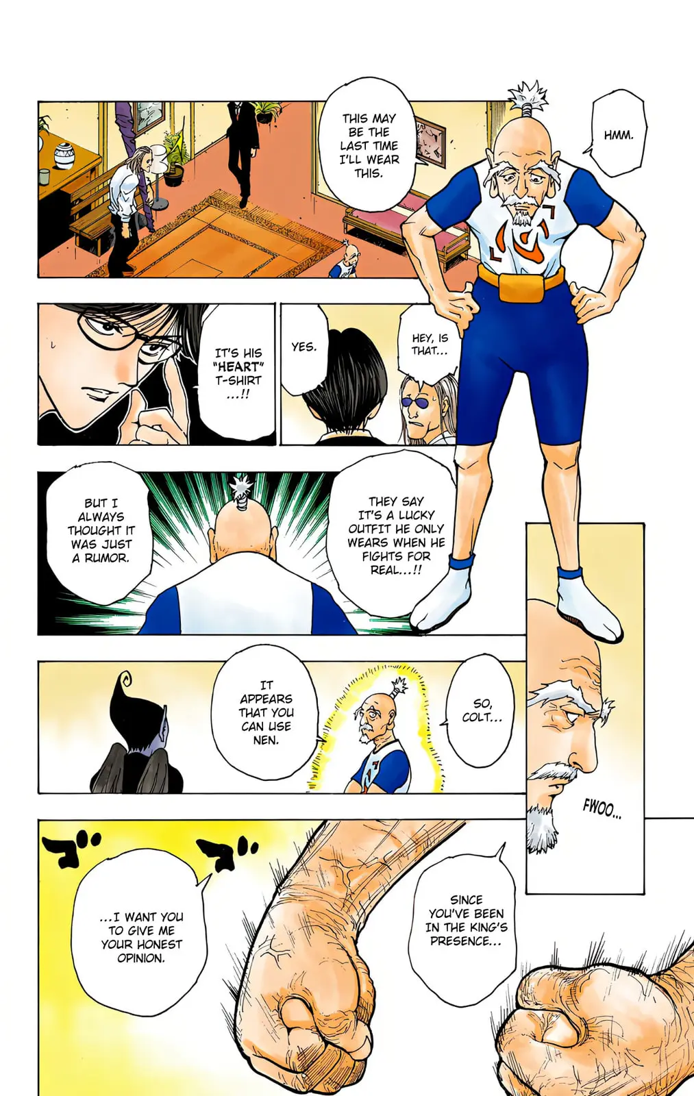 Hunter x Hunter Colored Manga, chapter 215, page 2