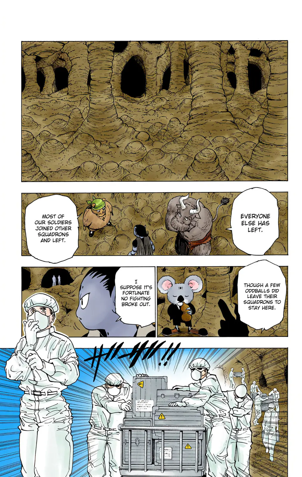 Hunter x Hunter Colored Manga, chapter 215, page 5