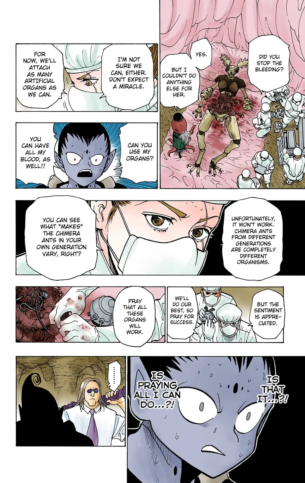 Hunter x Hunter Colored Manga, chapter 215, page 6