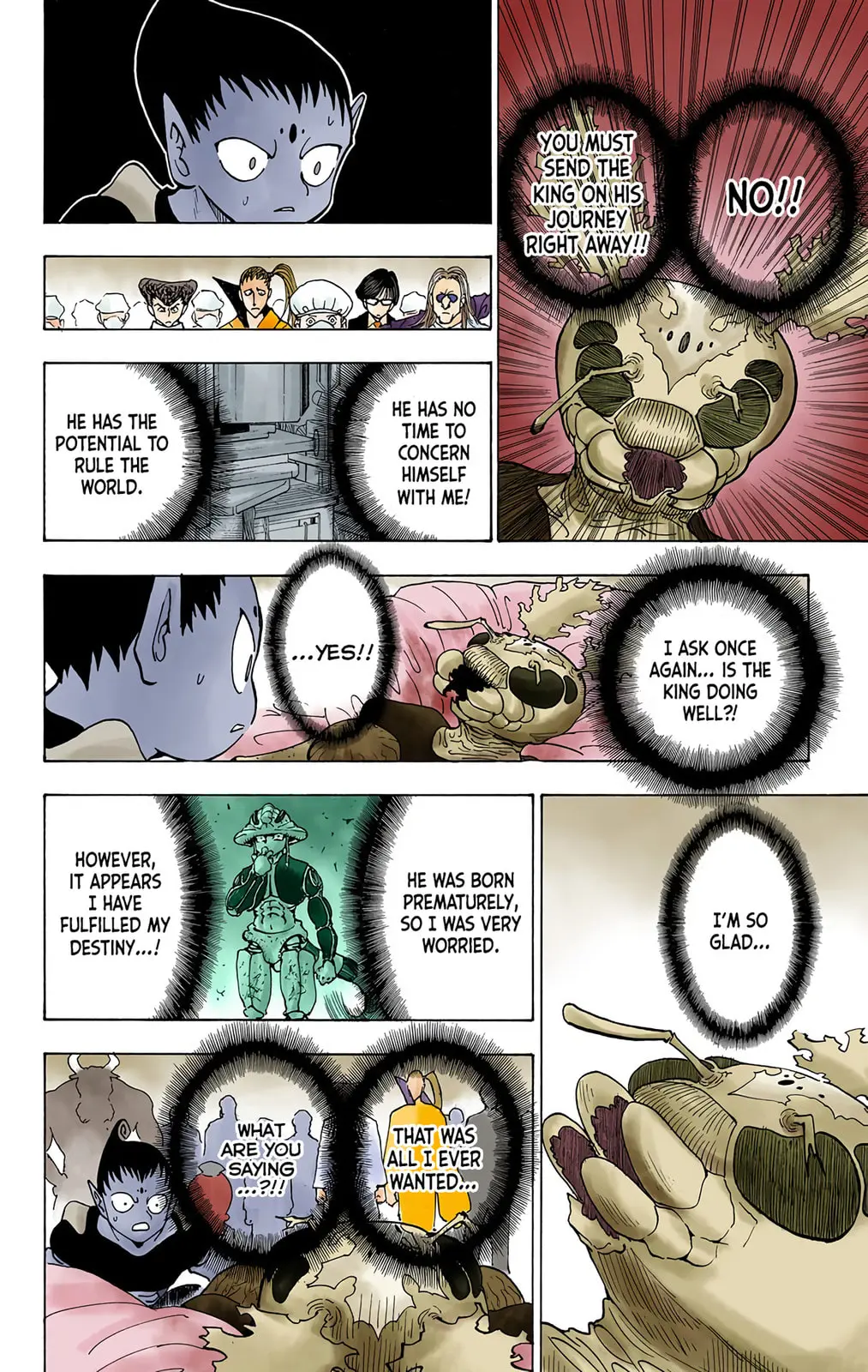 Hunter x Hunter Colored Manga, chapter 215, page 8