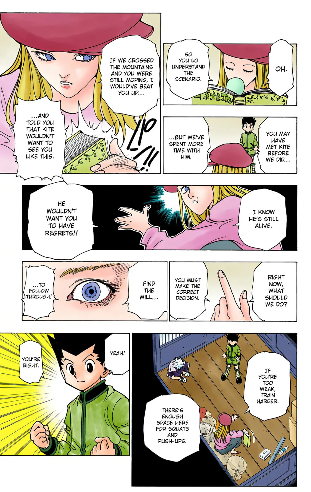 Hunter x Hunter Colored Manga, chapter 216, page 3