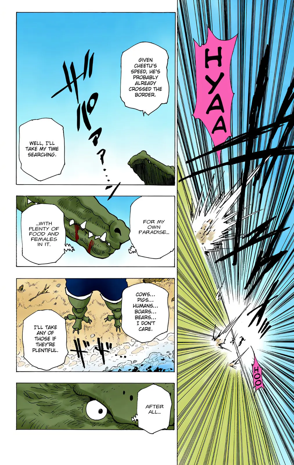 Hunter x Hunter Colored Manga, chapter 216, page 8
