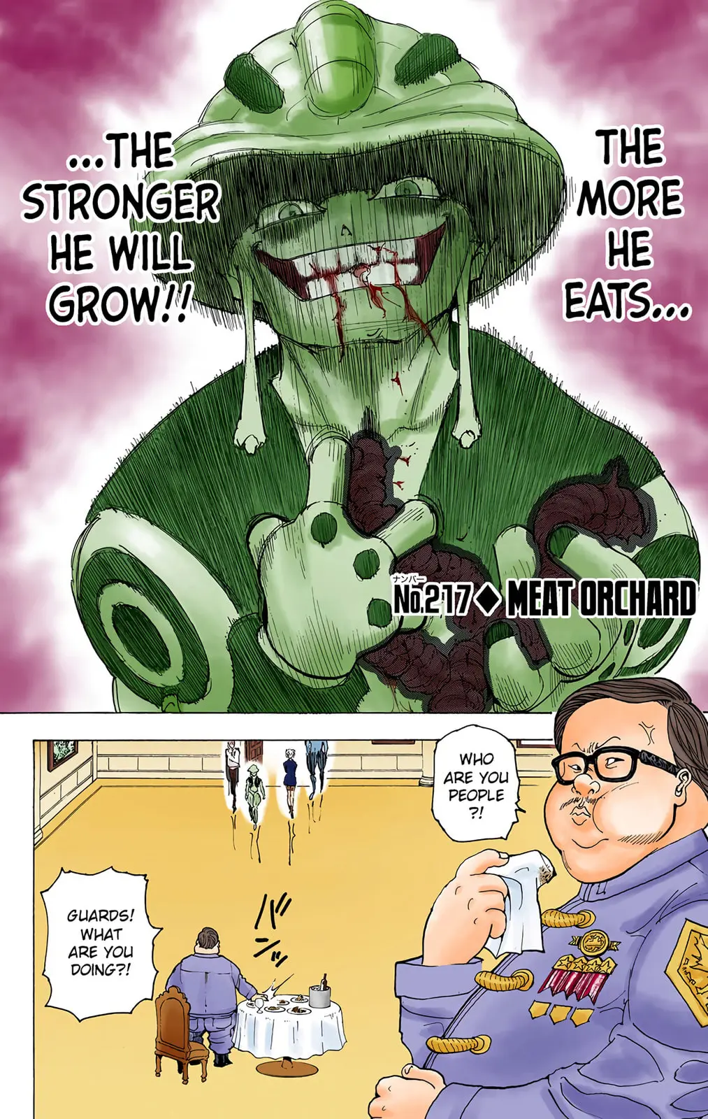 Hunter x Hunter Colored Manga, chapter 217, page 2
