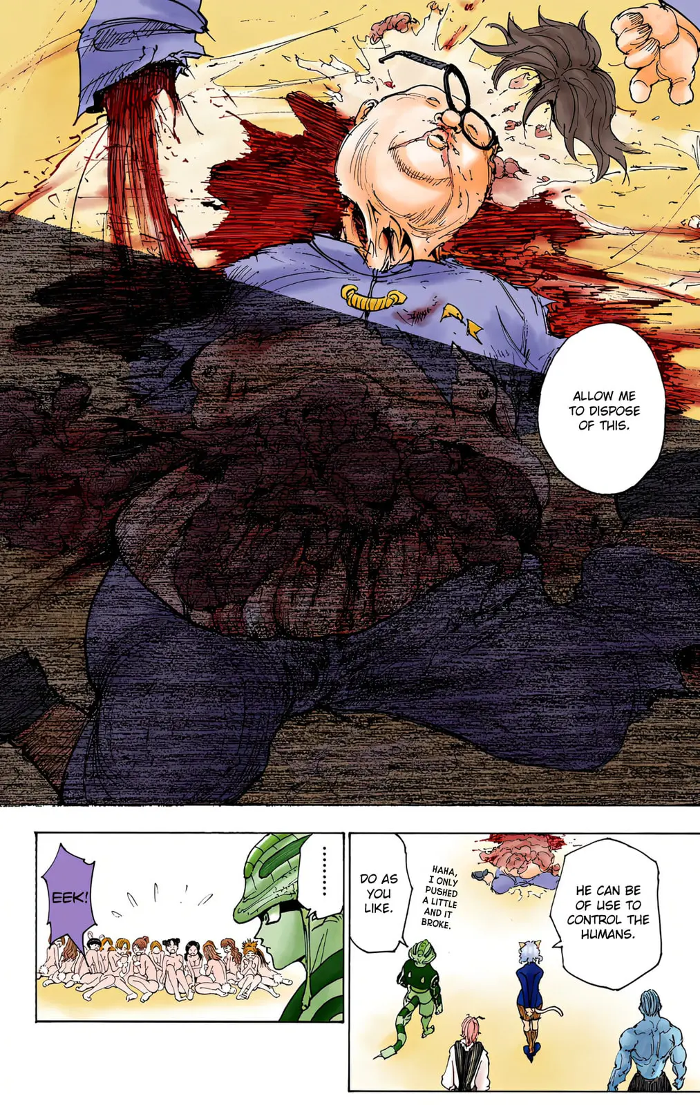 Hunter x Hunter Colored Manga, chapter 217, page 4