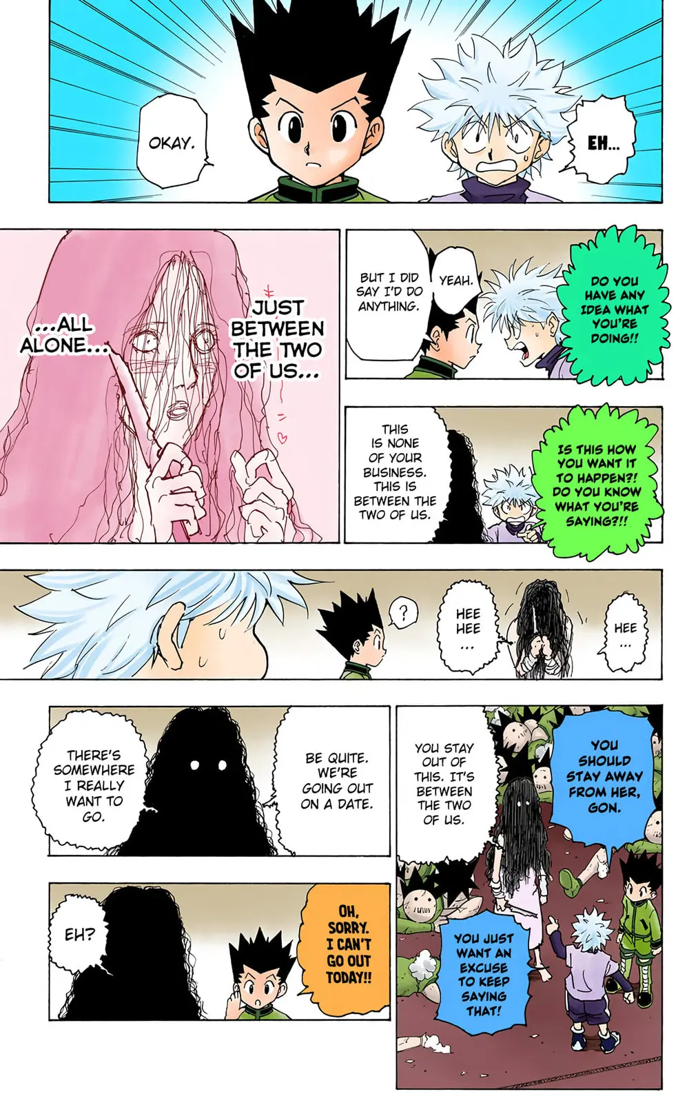Hunter x Hunter Colored Manga, chapter 217, page 9