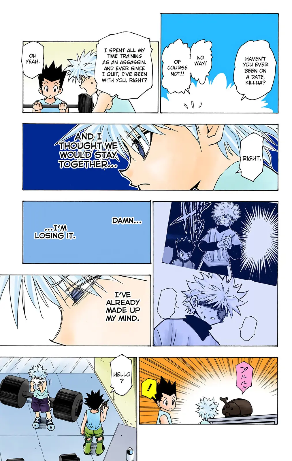 Hunter x Hunter Colored Manga, chapter 217, page 13