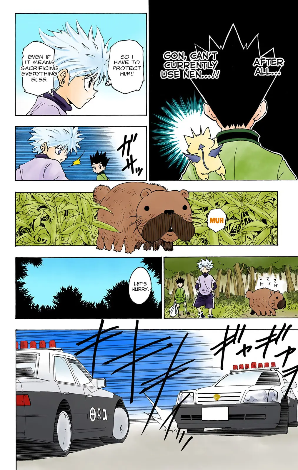 Hunter x Hunter Colored Manga, chapter 218, page 2