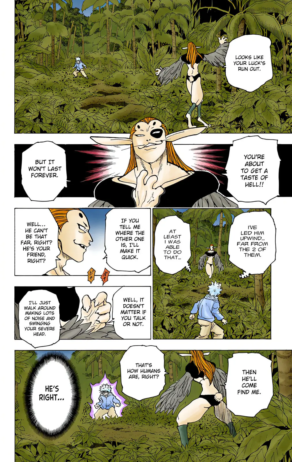 Hunter x Hunter Colored Manga, chapter 219, page 2