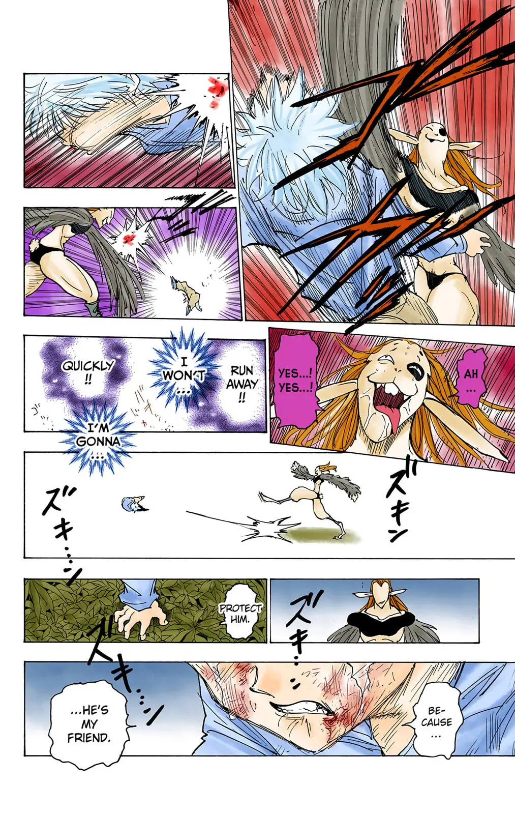 Hunter x Hunter Colored Manga, chapter 219, page 6