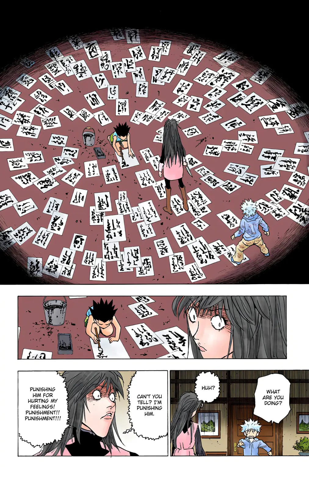 Hunter x Hunter Colored Manga, chapter 220, page 2