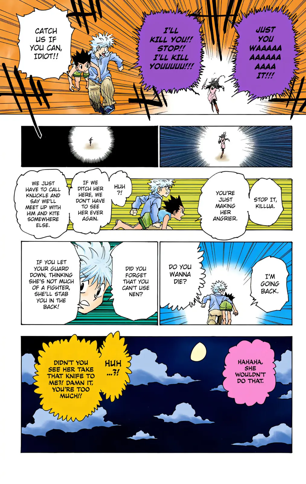 Hunter x Hunter Colored Manga, chapter 220, page 5