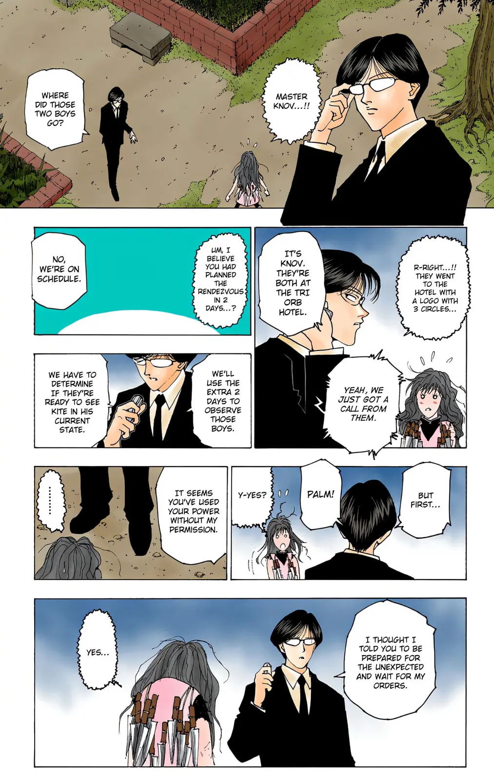 Hunter x Hunter Colored Manga, chapter 220, page 9