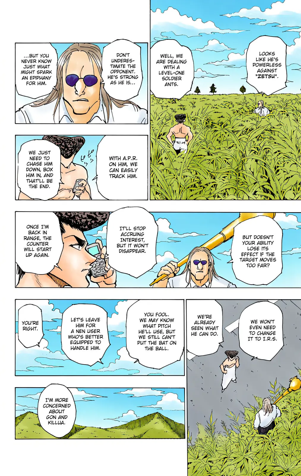 Hunter x Hunter Colored Manga, chapter 221, page 14