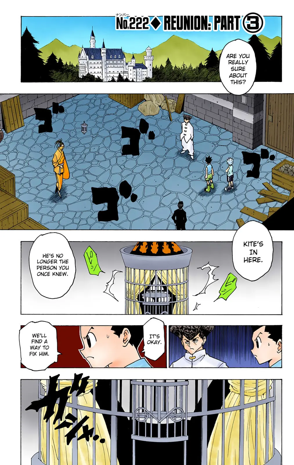 Hunter x Hunter Colored Manga, chapter 222, page 1