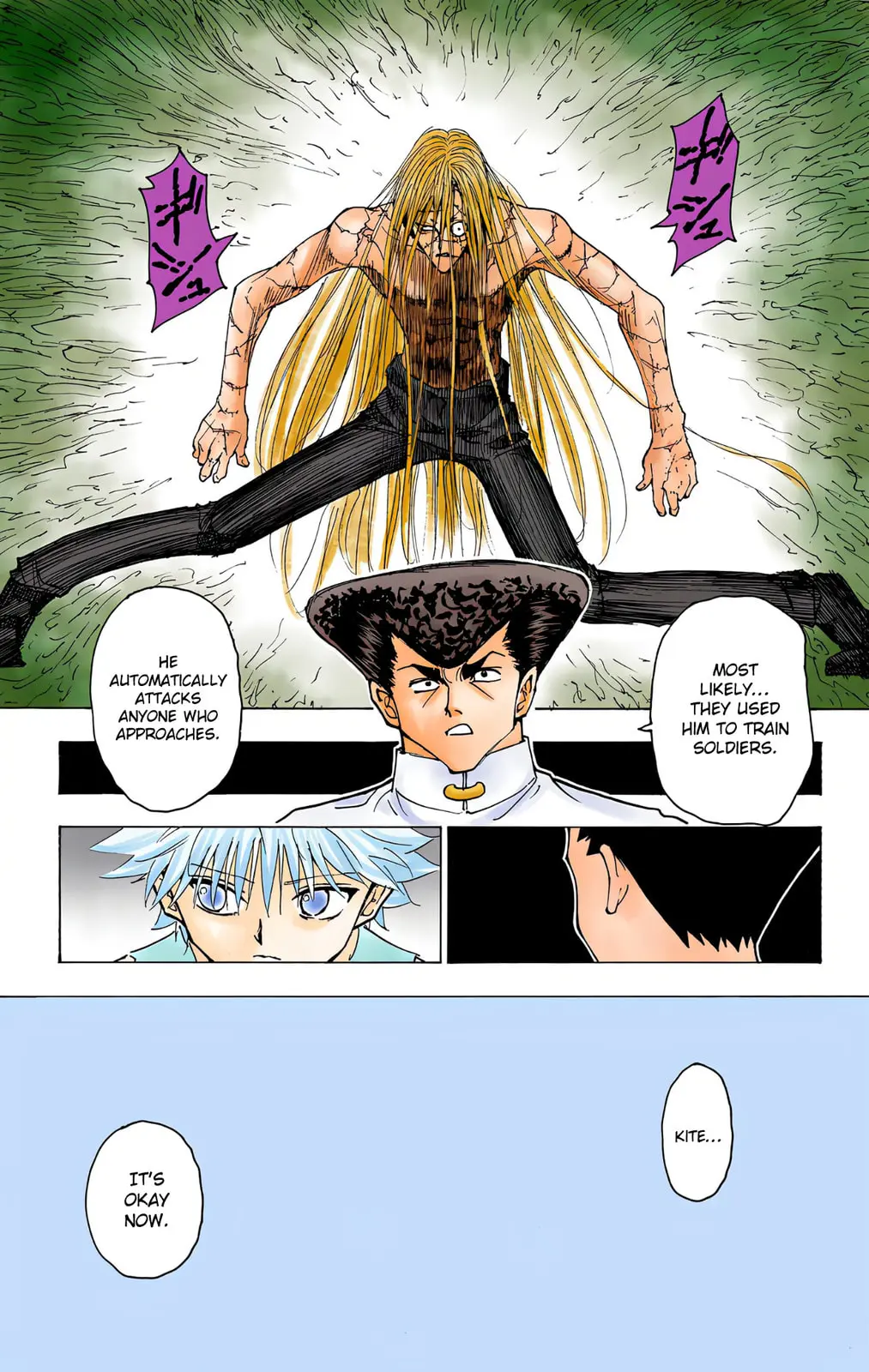 Hunter x Hunter Colored Manga, chapter 222, page 5