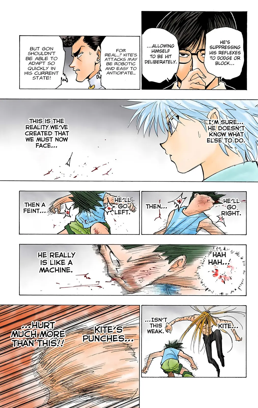 Hunter x Hunter Colored Manga, chapter 222, page 9