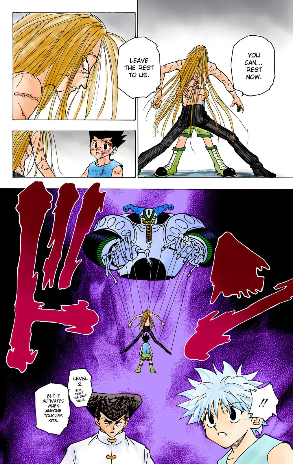 Hunter x Hunter Colored Manga, chapter 222, page 12