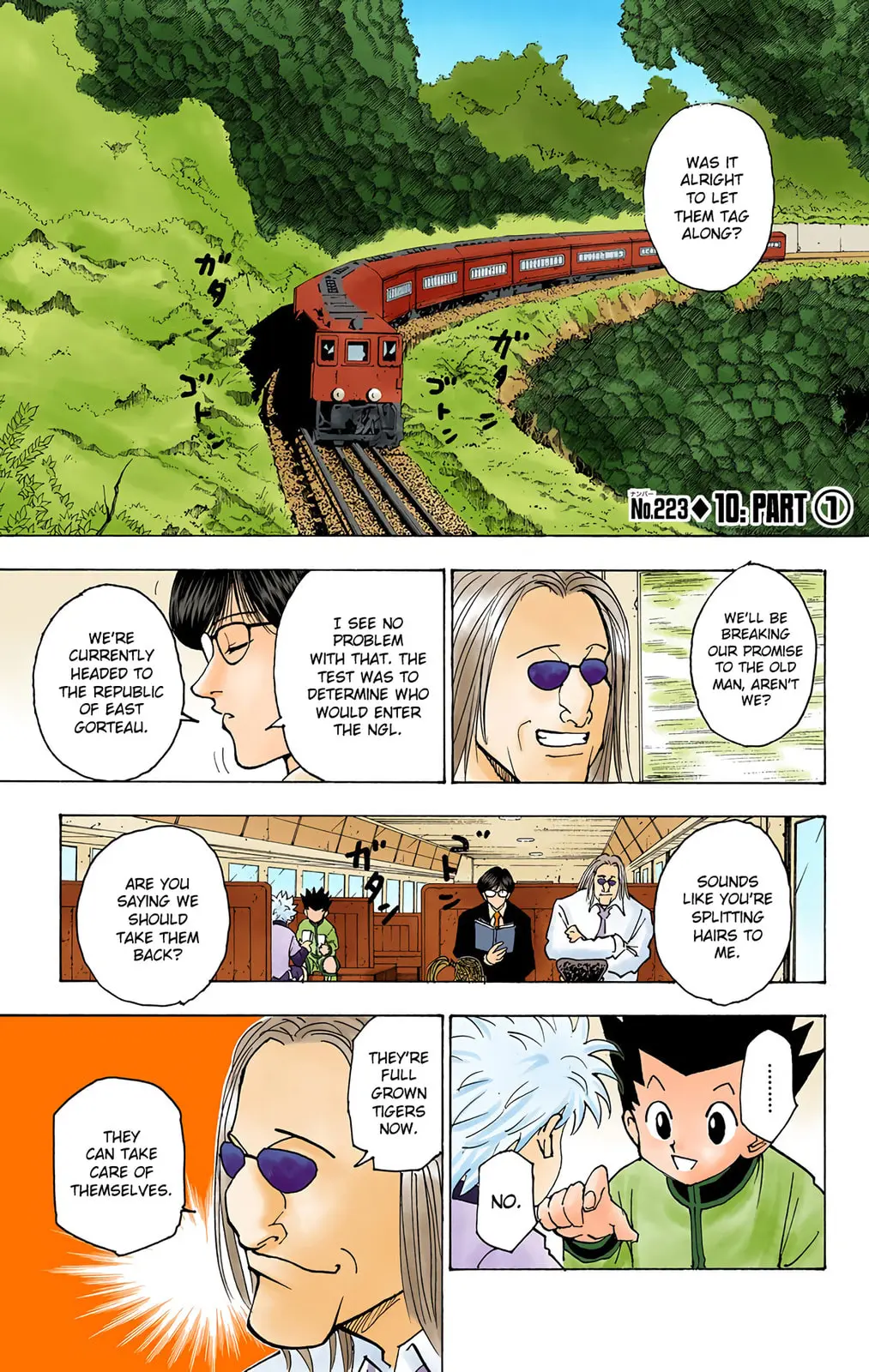 Hunter x Hunter Colored Manga, chapter 223, page 1