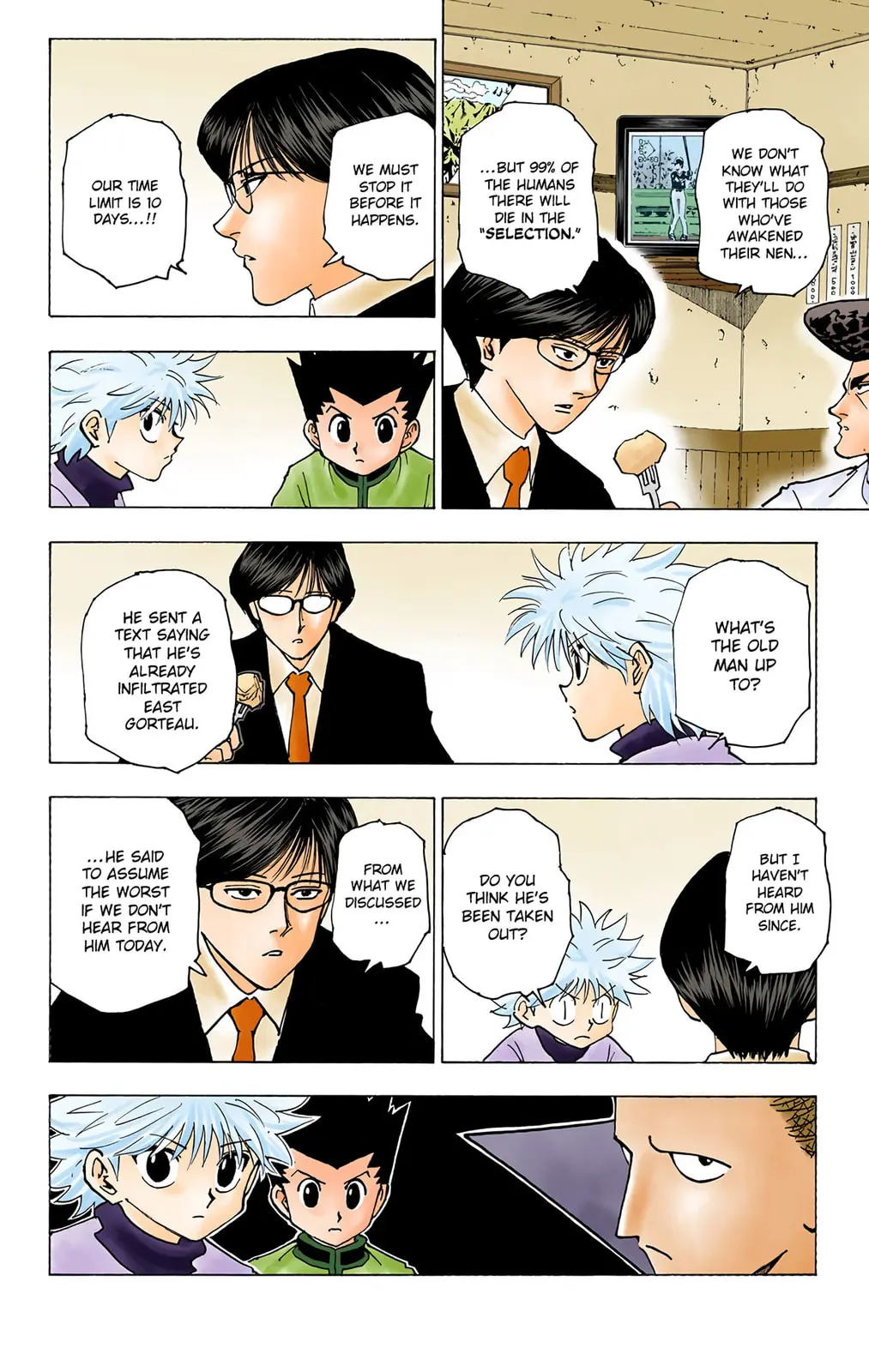 Hunter x Hunter Colored Manga, chapter 223, page 6