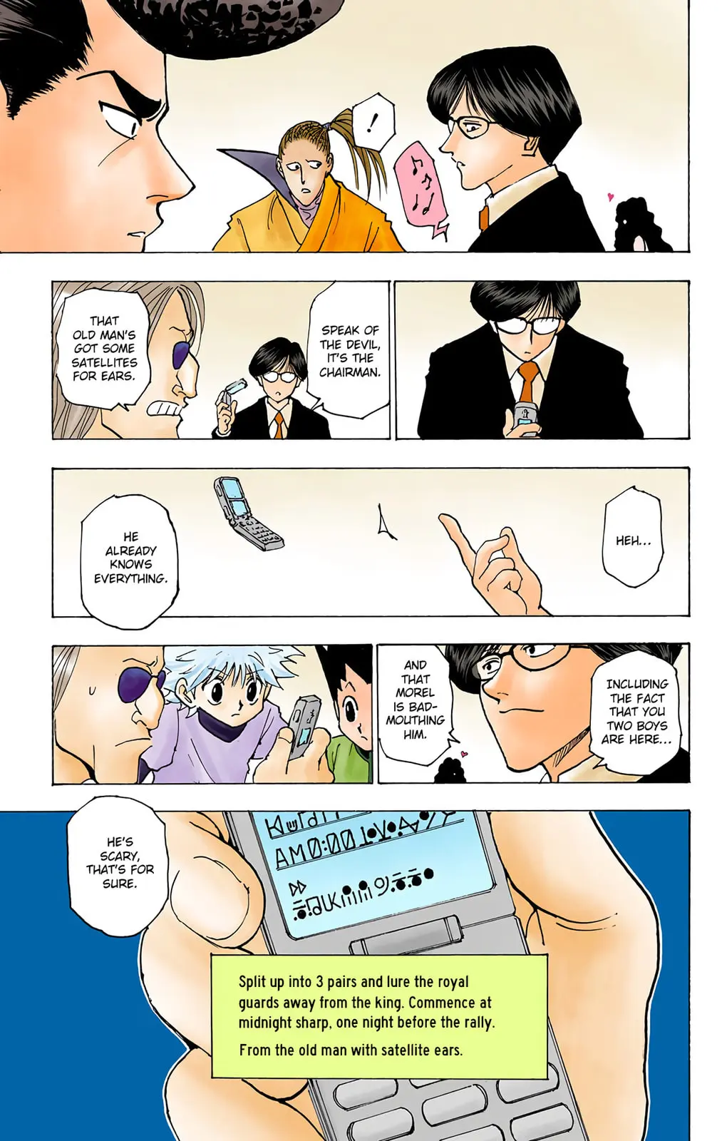 Hunter x Hunter Colored Manga, chapter 223, page 7