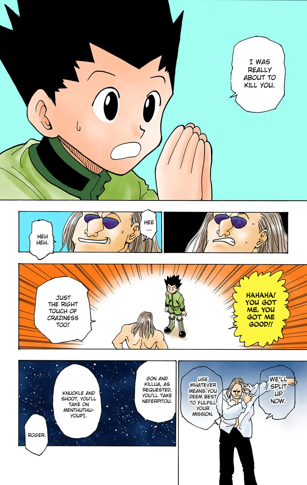 Hunter x Hunter Colored Manga, chapter 223, page 14