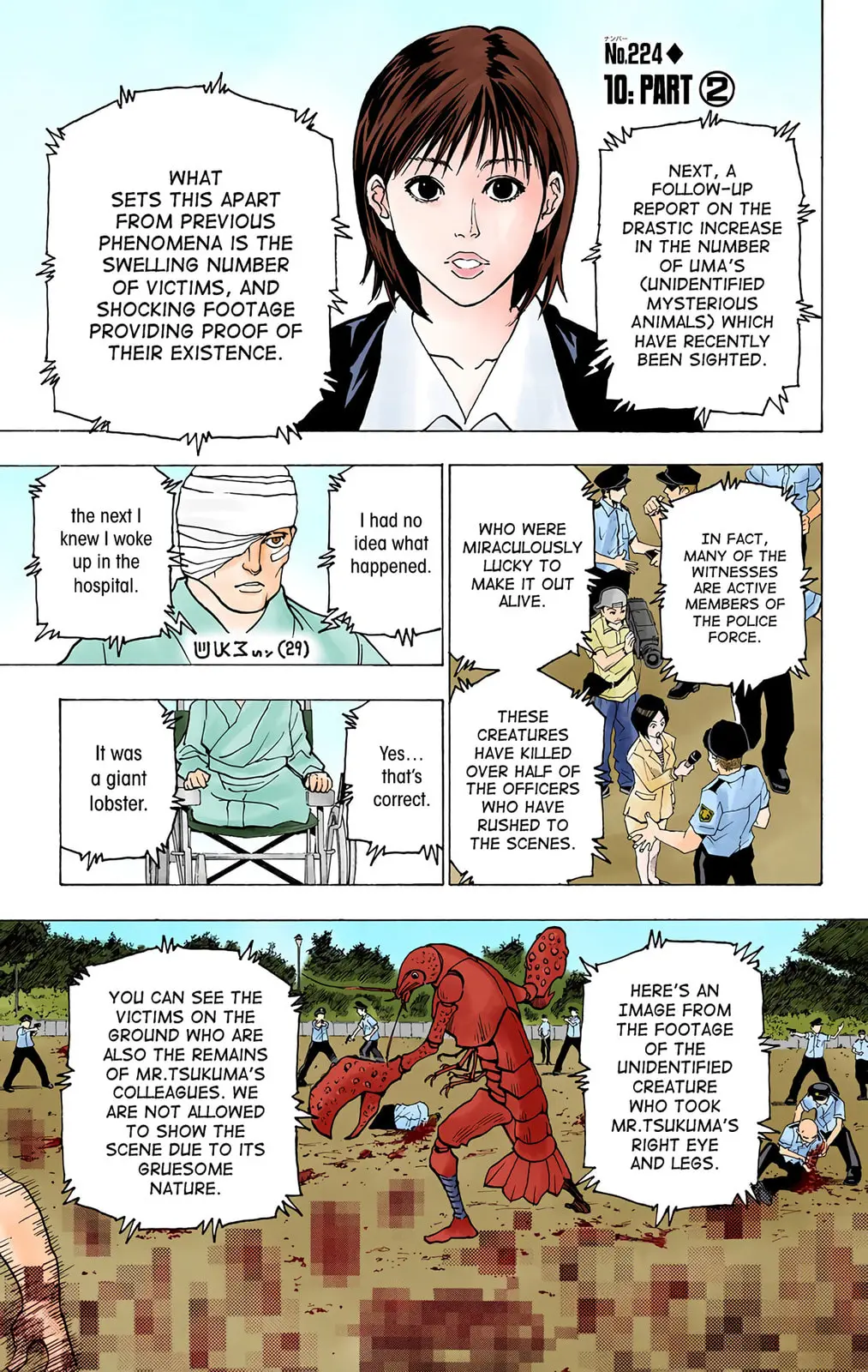 Hunter x Hunter Colored Manga, chapter 224, page 3