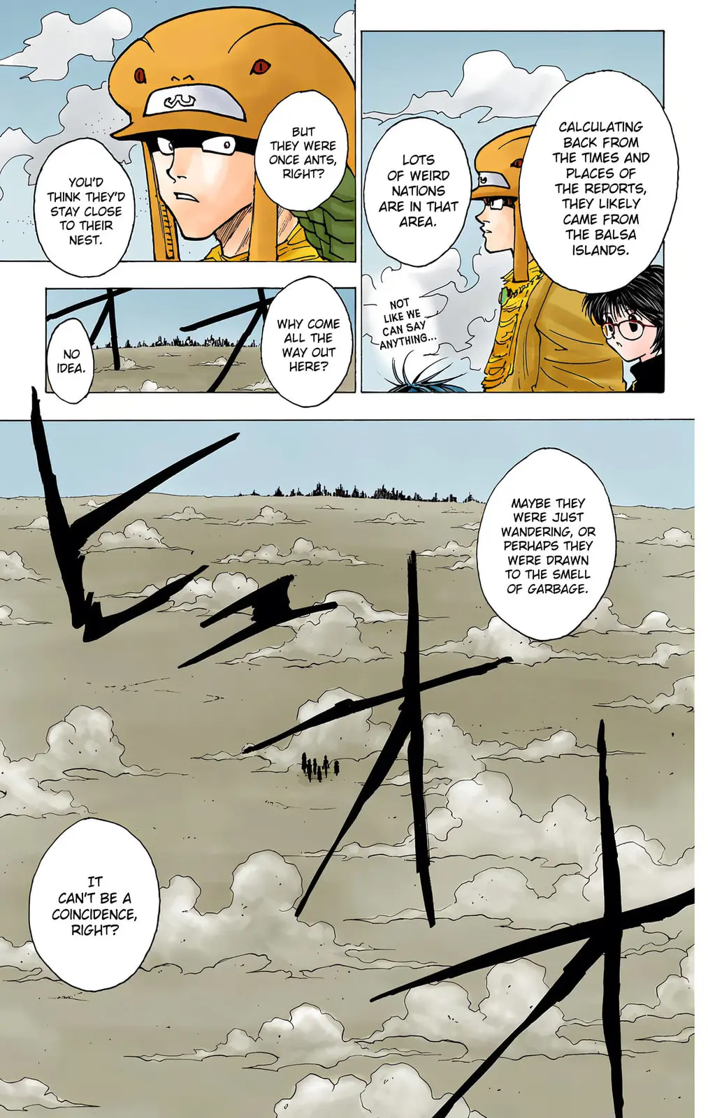 Hunter x Hunter Colored Manga, chapter 224, page 7