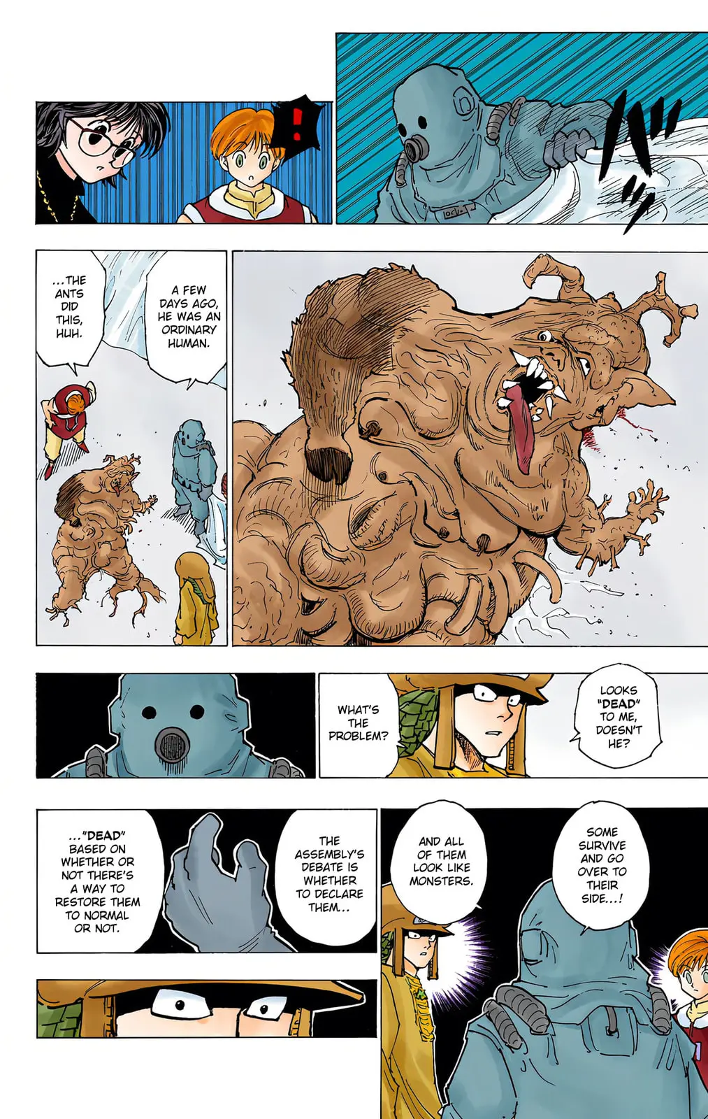 Hunter x Hunter Colored Manga, chapter 224, page 10