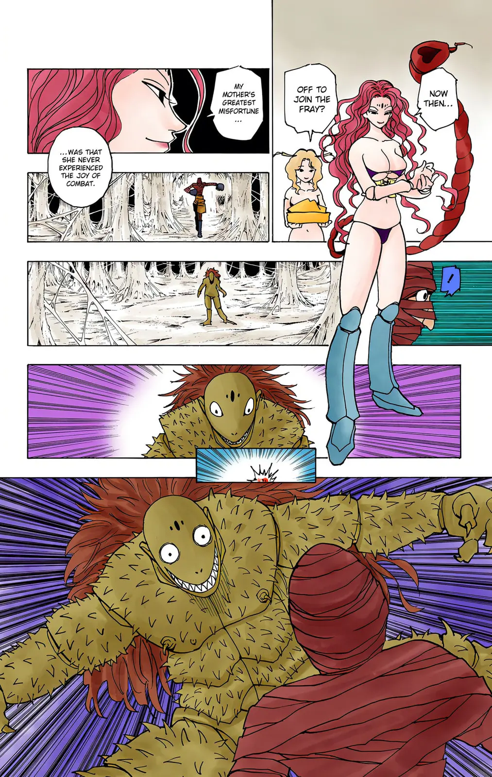 Hunter x Hunter Colored Manga, chapter 225, page 4