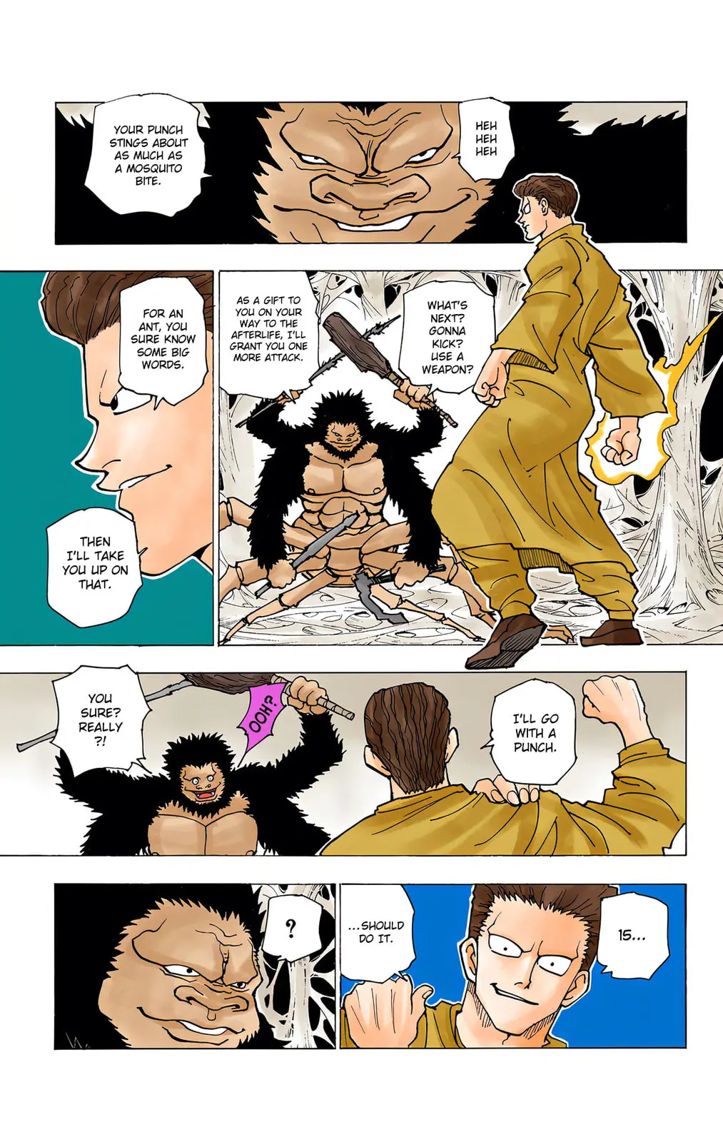 Hunter x Hunter Colored Manga, chapter 225, page 11