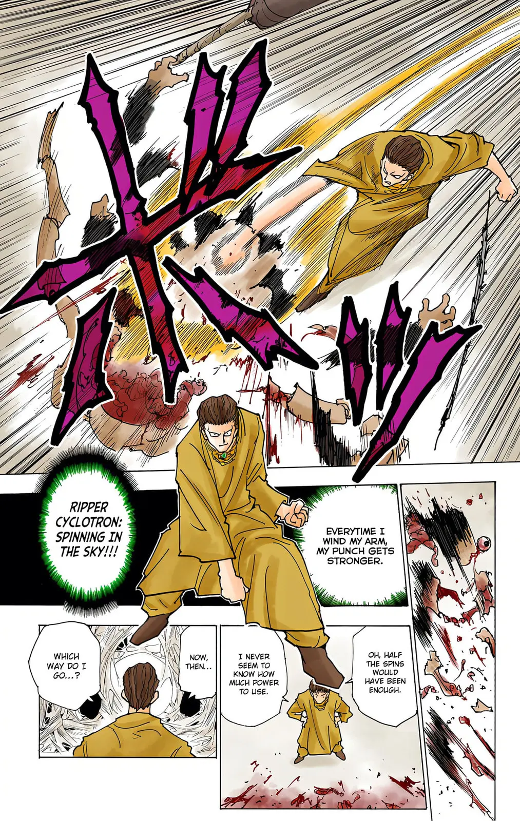 Hunter x Hunter Colored Manga, chapter 226, page 13